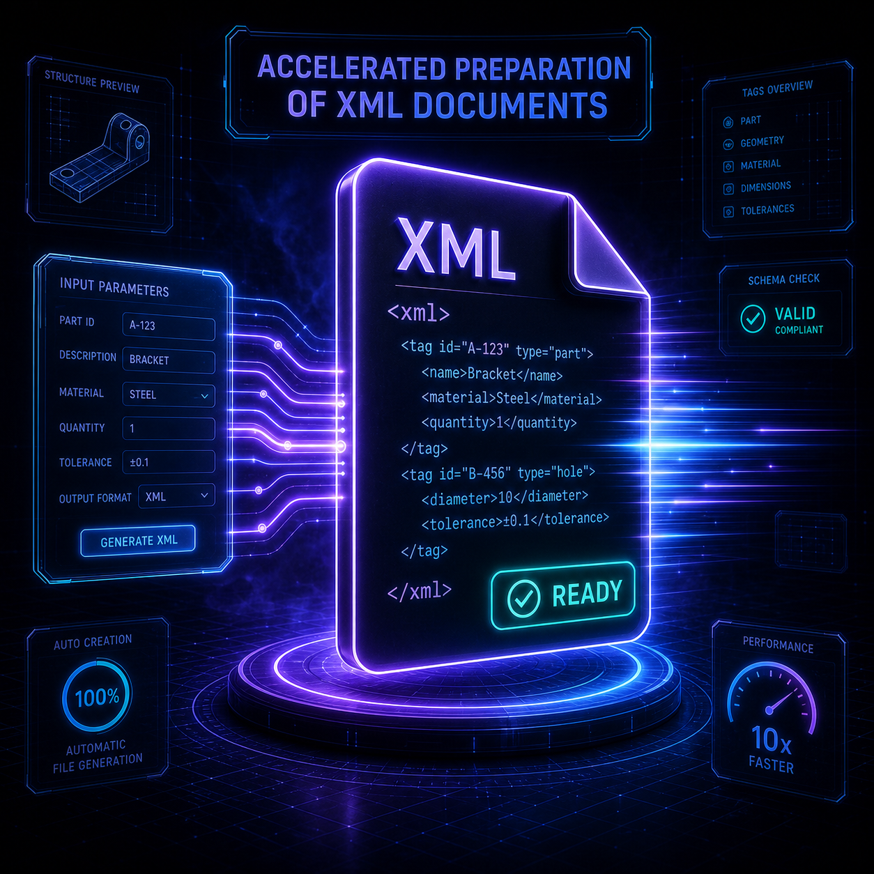Ускоренная подготовка XML‑документов
