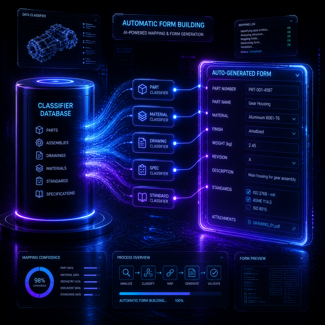 Автоматическое построение форм